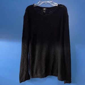 Black Waffle Sweater from H&M